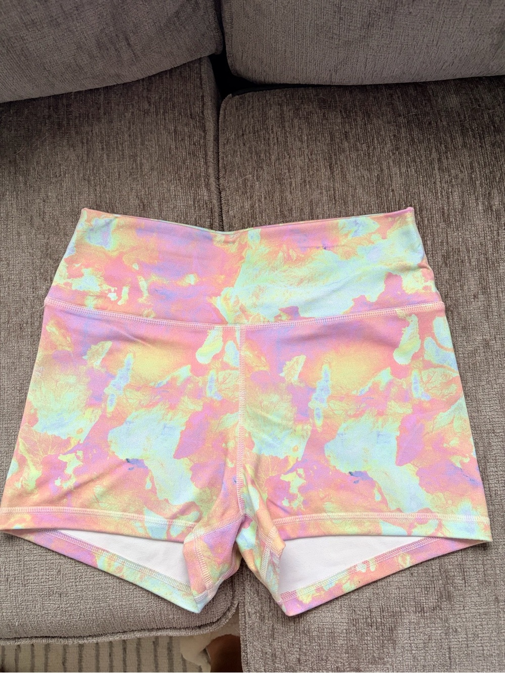 Fleo Pastel Tie-Dye Shorts